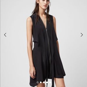 All Saints Jayda Silk Dress